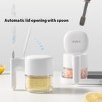 Self-opening Seasoning Box Kitchen Storage Seasoning Tray