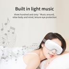 Smart Eye Massager with Heat, Bluetooth Music Therapy Device for Eye Fatigue Relief