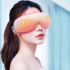 Smart Eye Massager with Heat, Bluetooth Music Therapy Device for Eye Fatigue Relief